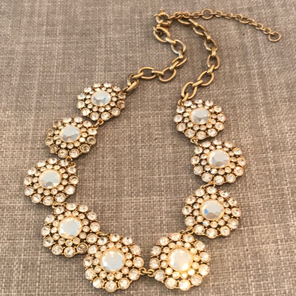 J.Crew crystal necklace